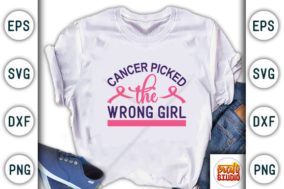 Breast Cancer SVG Design, Cancer