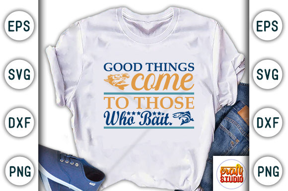 Fishing SVG Design: Graphics & T-Shirt Designs