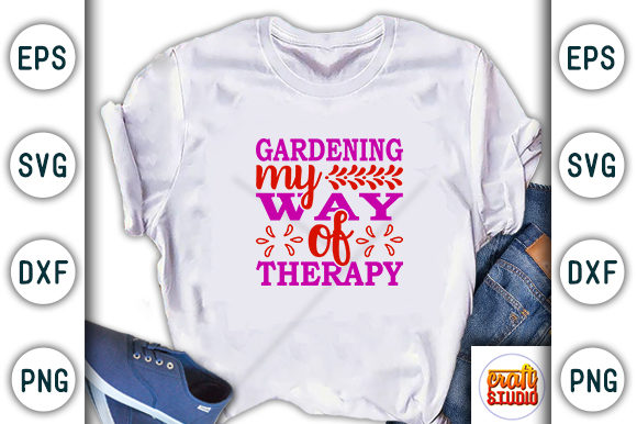 Garden SVG Design: Gardening My Way of Graphics