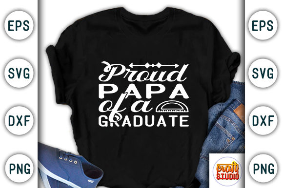 Graduation SVG Design: Proud Mama Graphics for T-Shirt Designs