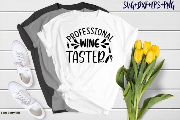 Professional Wine Taster Graphics for T-Shirt Designs