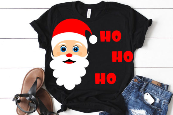 Santa Claus SVG Graphics for T-Shirt Designs